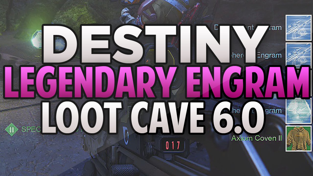 "DESTINY ENGRAM FARMING" - NEW Destiny Legendary Engram Farming "LOOT CAVE 6.0" - "Engram Farming"