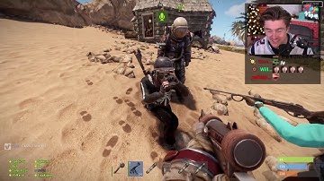 Shroud takes a pic with a fan | OTV Rust server