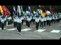 MSU's Spartan Marching Band - Parade to Spartan Stadium