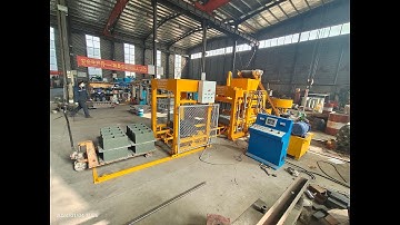 fully automatic hydraulic 4 6 8 inch concrete hollow block making machine for#jamaica  #machine