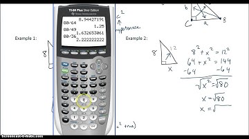 7.1 Apply the Pythagorean Theorem