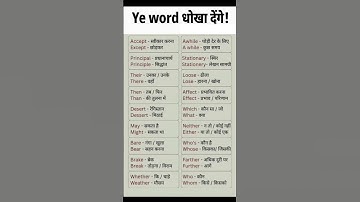 English Words That Confuse EVERYONE! 😵‍💫 | Stop Mixing These Up!