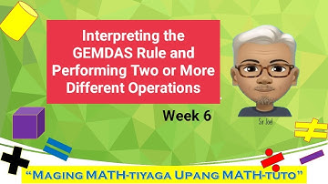 Interpreting the GEMDAS Rule and Performing Two or More Different Operations