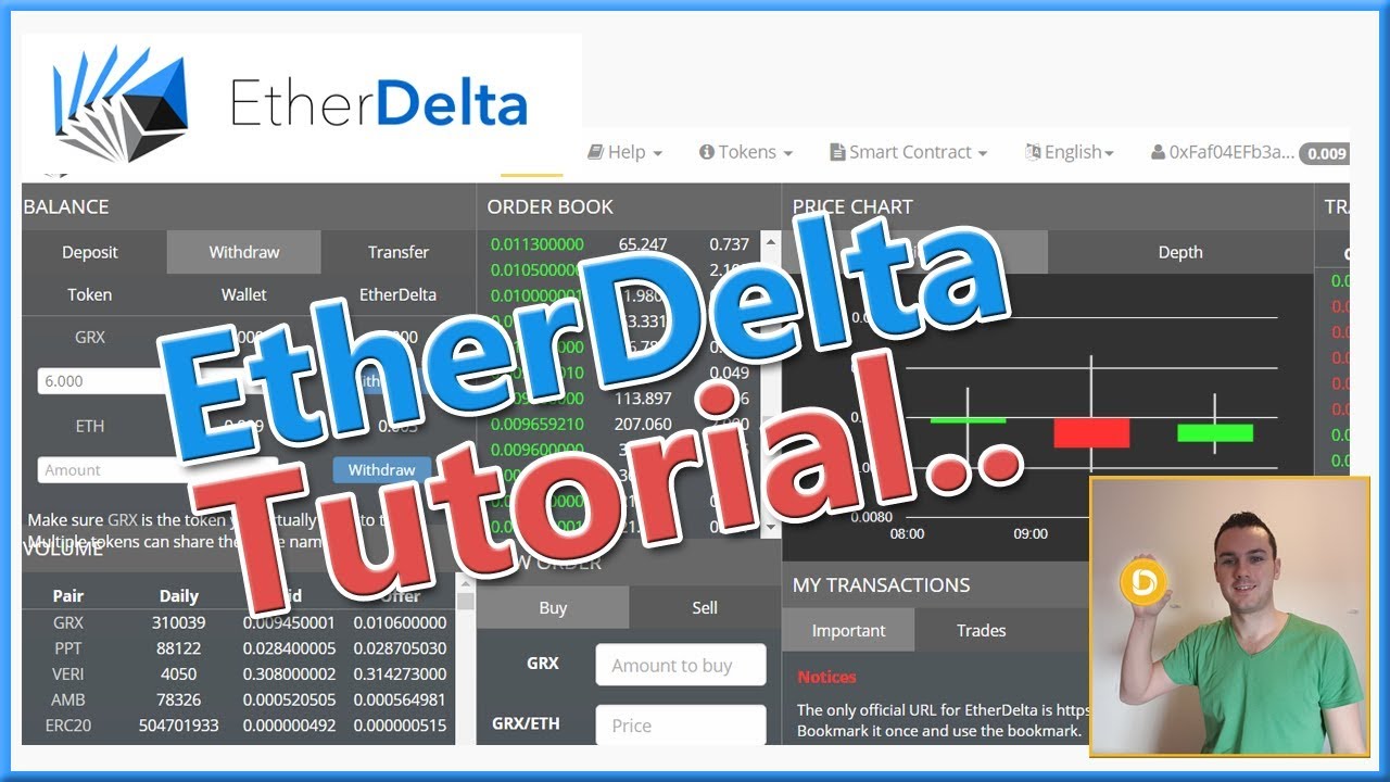Etherdelta za pocetnike - Berza - Crypto.ba