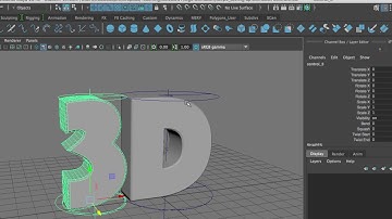 3D text part 3: Adding Animation Controls