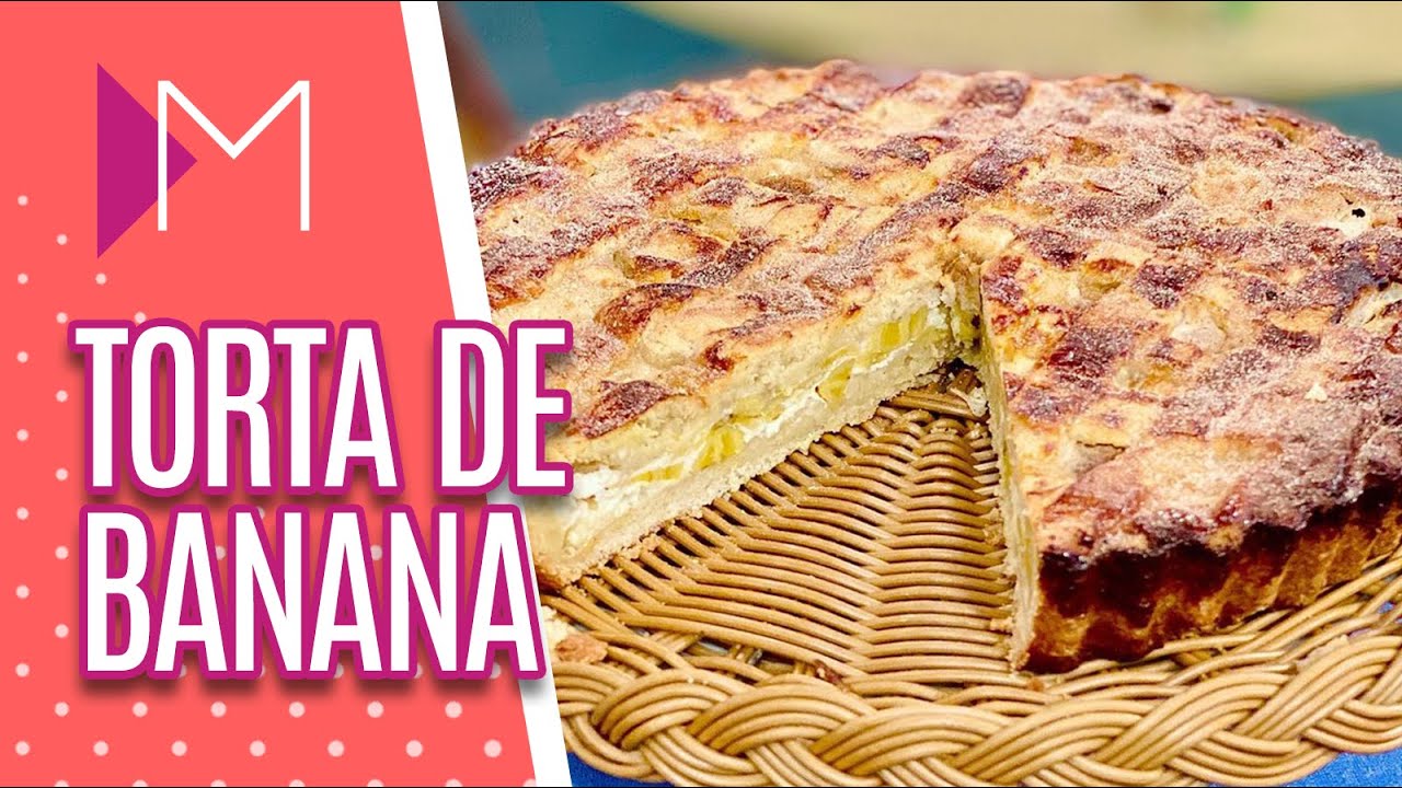 Torta de banana americana - Mulheres (10/08/20)