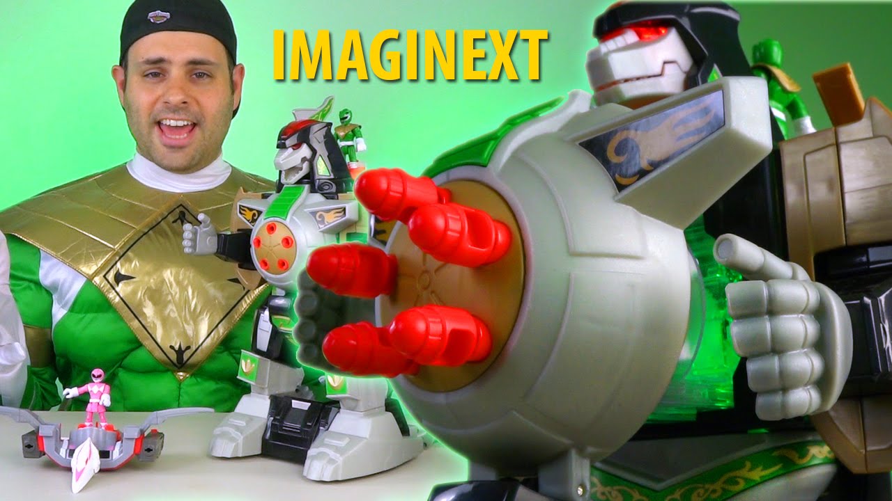 imaginext green ranger dragonzord