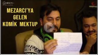 Mezarcı Kendisine Gelen Mektupları Okuyor Komik Anlar