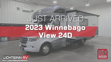 Inside & Out: Just Arrived: Used 2023 Winnebago View 24D - Class C Diesel RV - LichtsinnRV.com