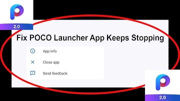 Fix POCO Launcher App Keeps Stopping | POCO Launcher App Crash Issue | POCO Launcher App | PSA 24