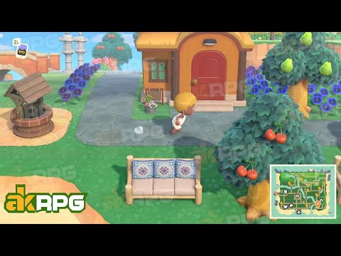 Autumn ACNH Beach Design Ideas - Beautiful Animal Crossing New Horizons Island Decoration