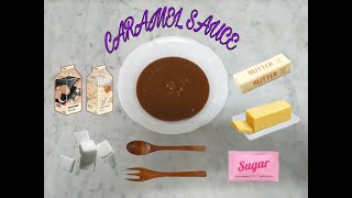 Caramel sauce in 6 minutes