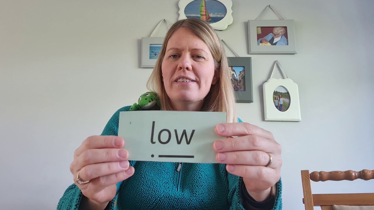 Phonics - ow - Blow the snow