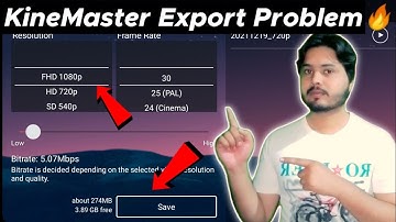 How To Slove Kinemaster Video Not Export Or Save|By TNC Channel