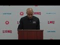 LMU Men's Basketball Postgame Press Conference - Stan Johnson