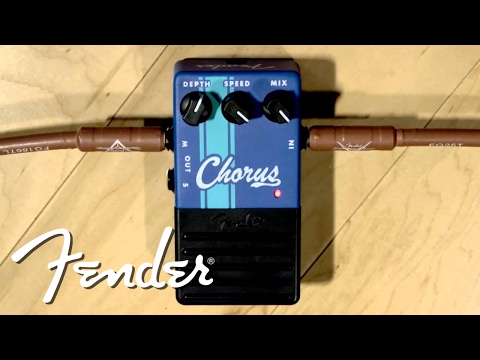 Fender Competition Series Chorus Pedal Demo