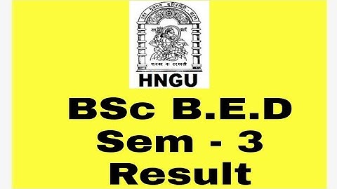 HNGU new results upload
