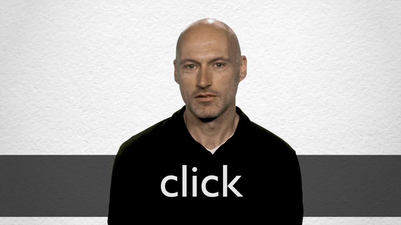CLICK definition in American English