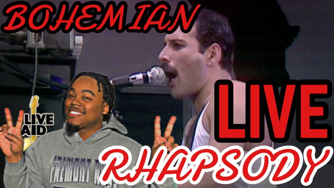 First time reaction Queen Bohemian Rhapsody live YouTube