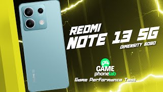 Redmi Note 13 5G // Dimensity 6080 🎮 Game Performance Test