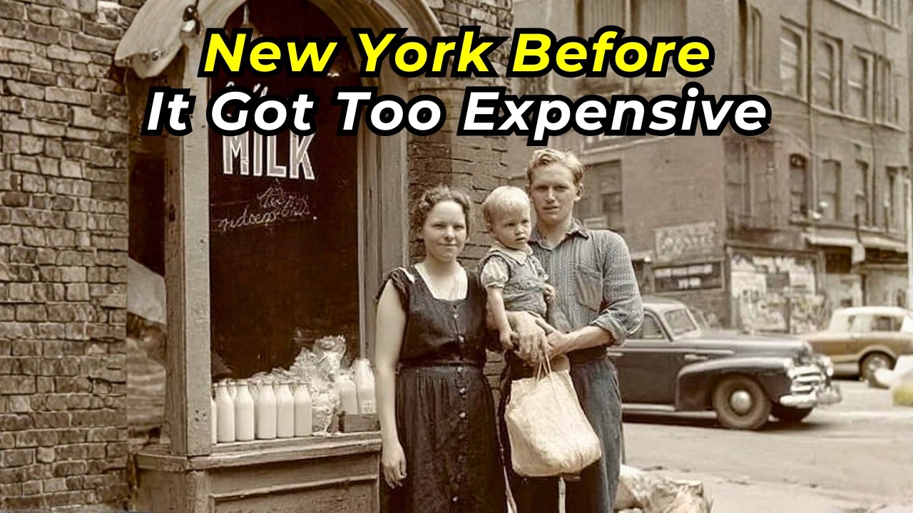 Нью-Йорк был дешевым городом, а затем стал непригодным для жизни (1950–1990).