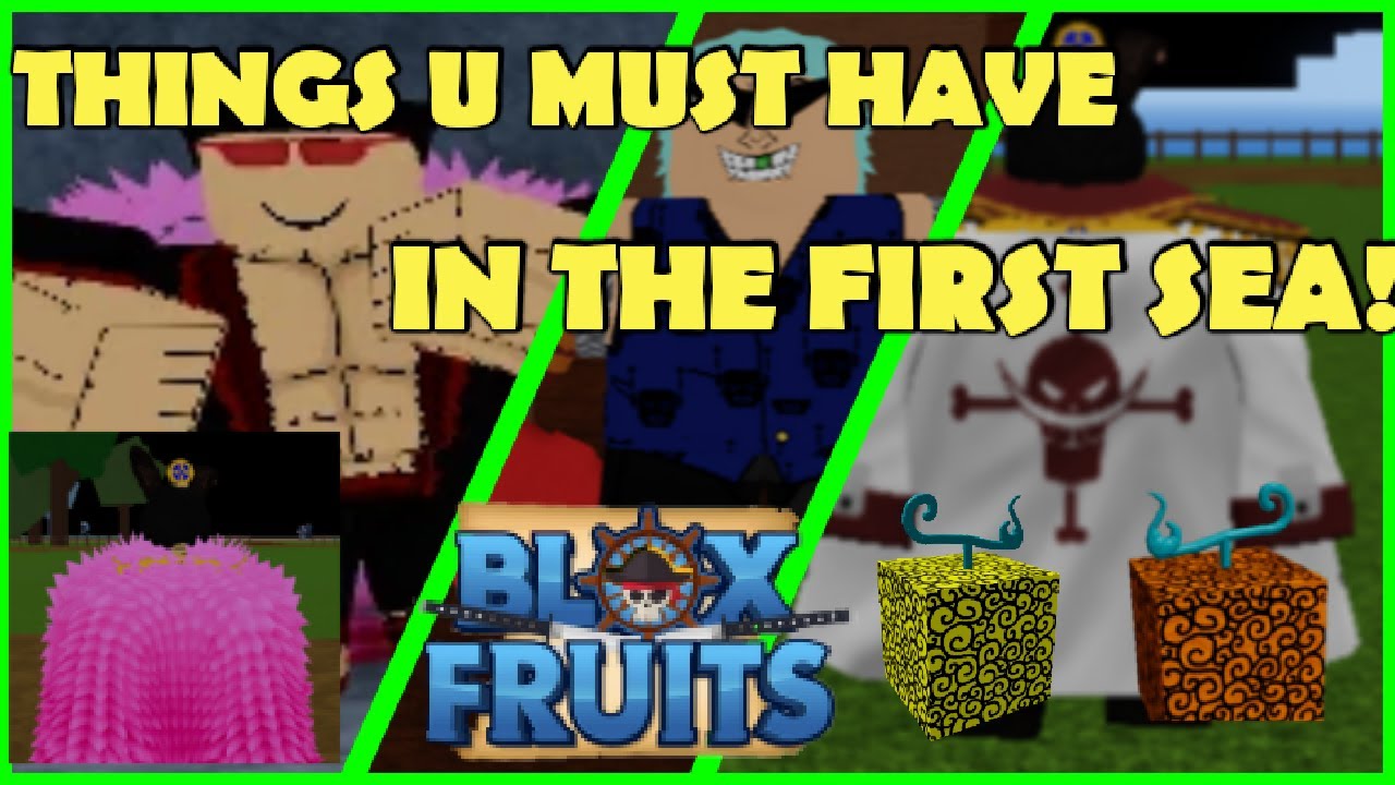 is are these good blox fruits or no (for first sea)