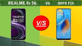 Realme 8s 5G vs OPPO F19 Comparison in Hindi. Camera | Battery | Processor | GPU | Antutu Score.