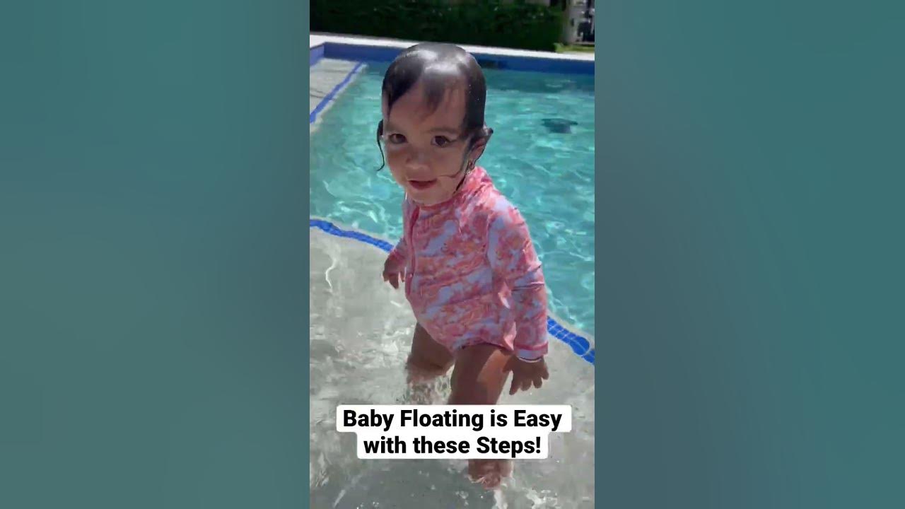 Baby Floating is Easy with These Steps! babyswimming YouTube
