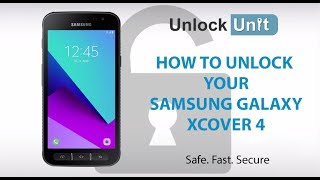 How To Unlock Samsung Galaxy Xcover 4 Youtube