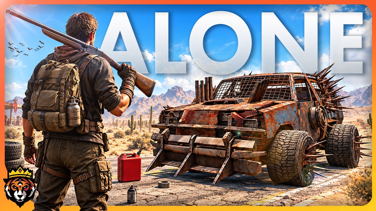 Just You and Your Car... Surviving the Apocalypse - The BEST New Survival Game