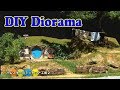 Diorama Miniature Hobbit village ジオラマ作り ホビット村の風景