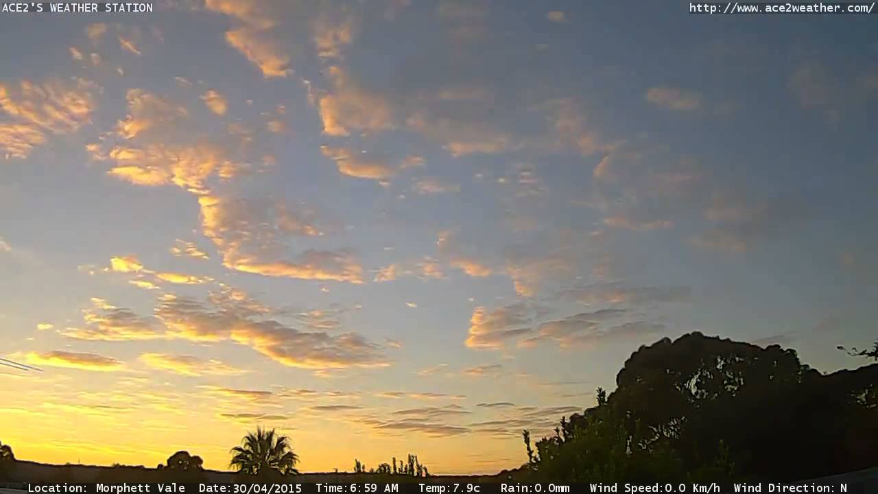 SunRise Adelaide time Lapse Thu 30 04 2015 YouTube