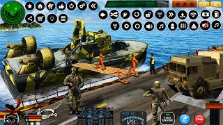 US Army Game Hovercraft Simulator - Navy Transport Rescue Mission - Android Gameplay screenshot 5