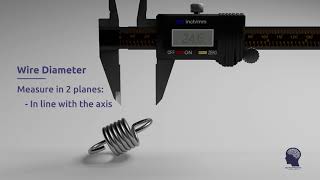 Measuring a Tension Spring using a Digital Vernier Caliper