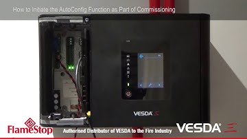 VESDA-E VEP / VEU - How to configure AutoConfig function as part of commissioning