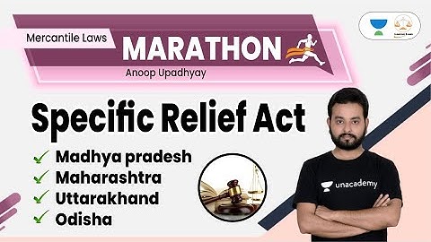 Specific Relief Act Marathon | Judiciary Exams