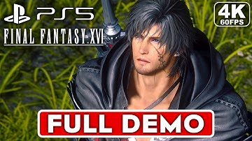 FINAL FANTASY 16 Gameplay Walkthrough Part 1 FULL DEMO [4K 60FPS PS5] - No Commentary