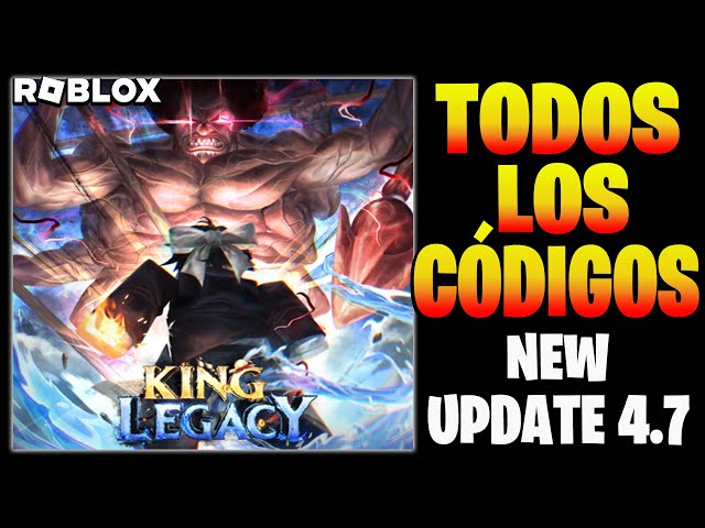 TODOS los CÓDIGOS de 🔥 KING LAGACY 🔥 activos / NUEVOS CÓDIGOS [UPDATE  4.7] ROBLOX 2023 🔥 TilloASR 