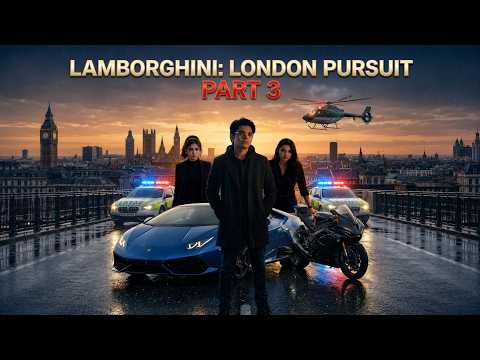 🔥 Lamborghini : London Pursuit Part 3 | Epic Police Chase Ending | Netflix Style Action Thriller