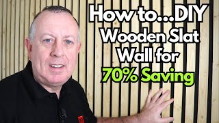 Save Money Building Your Own Slat Wall image