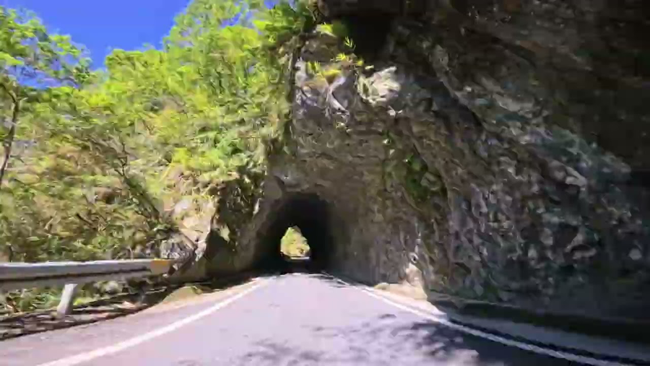 中橫西行1150210(中間走梨山、福壽山、紅香溫泉、力行產業道路)