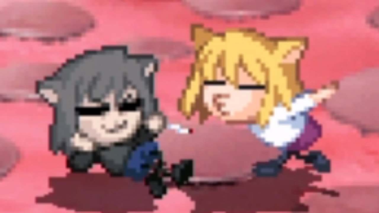 Neco=Arc and Chaos with funny movements : MELTY BLOOD - YouTube