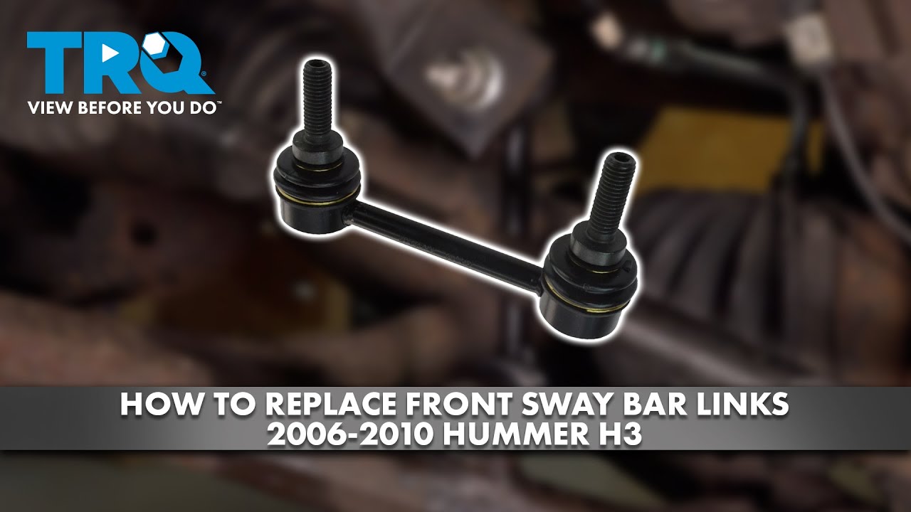 Moog-k750243 | Rear Sway Bar End Link Replacement | Hummer H3