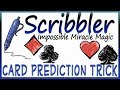 The Scribbler Card Trick | 2 Predictions in 1 | Close Up Magic to Fool U