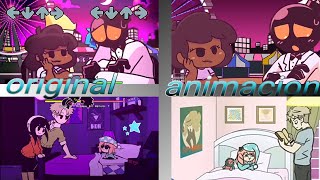 Video thumbnail of "bed Time- Spy x family X Heartbass animacion vs original"