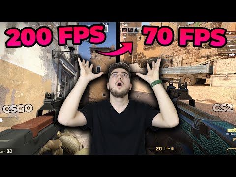 COUNTER STRIKE 2'de FPS YERLERDE - CSGO vs CS2 FPS Karşılaştırması