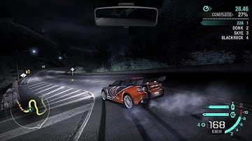 NFS Carbon: Ultimate Mod - Challenge Series #4 - Canyon Race (Bronze)