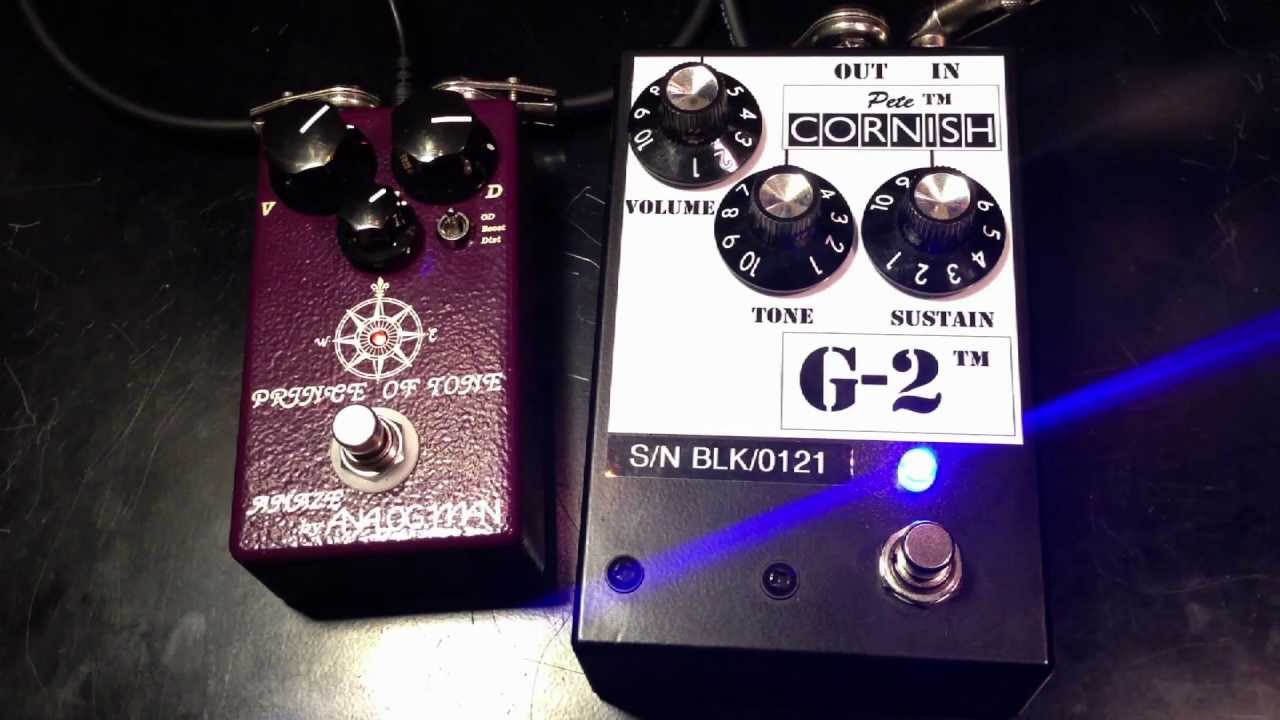 Analog Man Prince Of Tone vs Pete Cornish G2 YouTube
