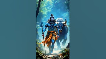 lord shiva and nandi #ai #shorts #shiva #mahadev #sadhu #aghori #entertainment #hindu #trending