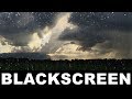 Soft Rain Sounds Black Screen Thunder Sounds Gentle Thunderstorm Relaxing Meditation ASMR